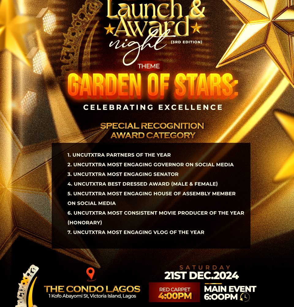 Uncutxtra Magazine Launch and Award Night 2024 (SPECIAL RECOGNITION AWARD CATEGORY)