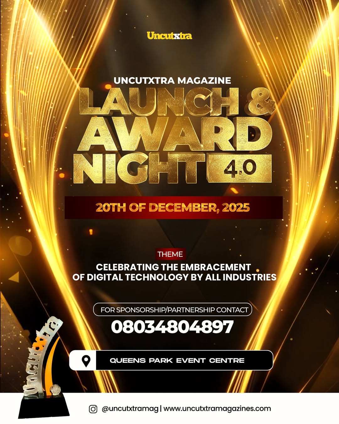 Uncutxtra award Night 2025