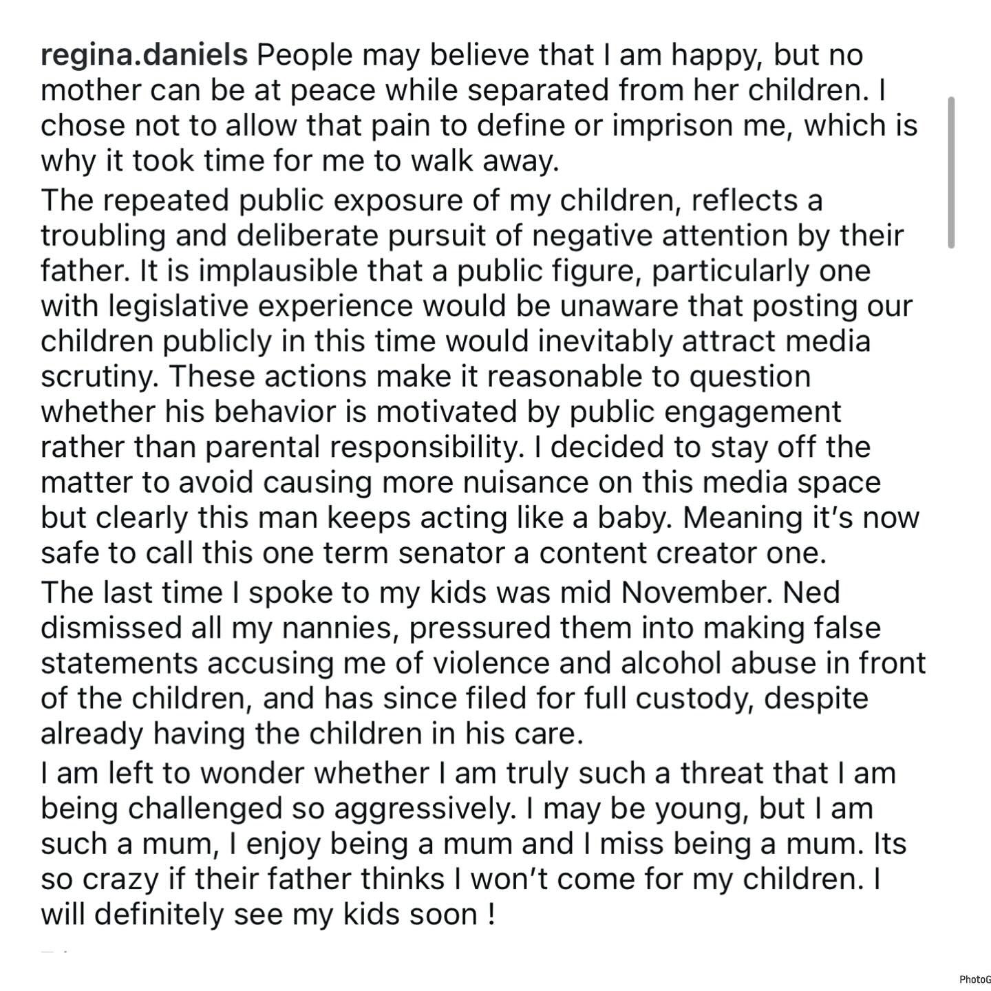 Regina-daniel-custody-battle-ned-nwoko