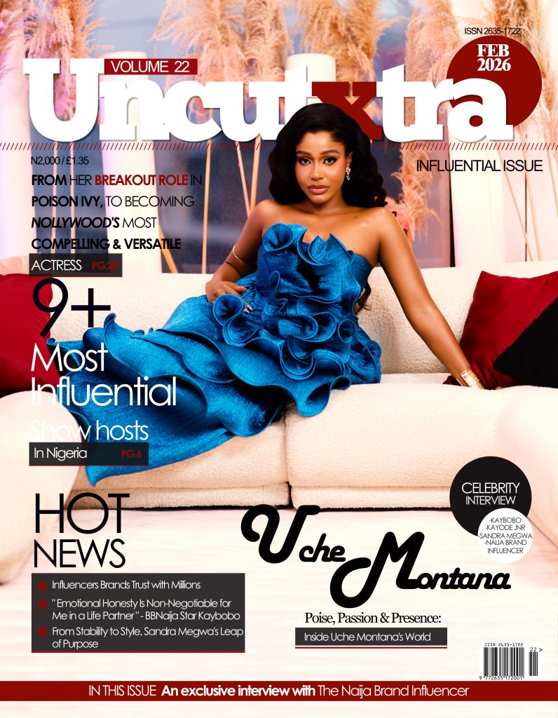 Uncutxtra magazines 22nd edition Cover page