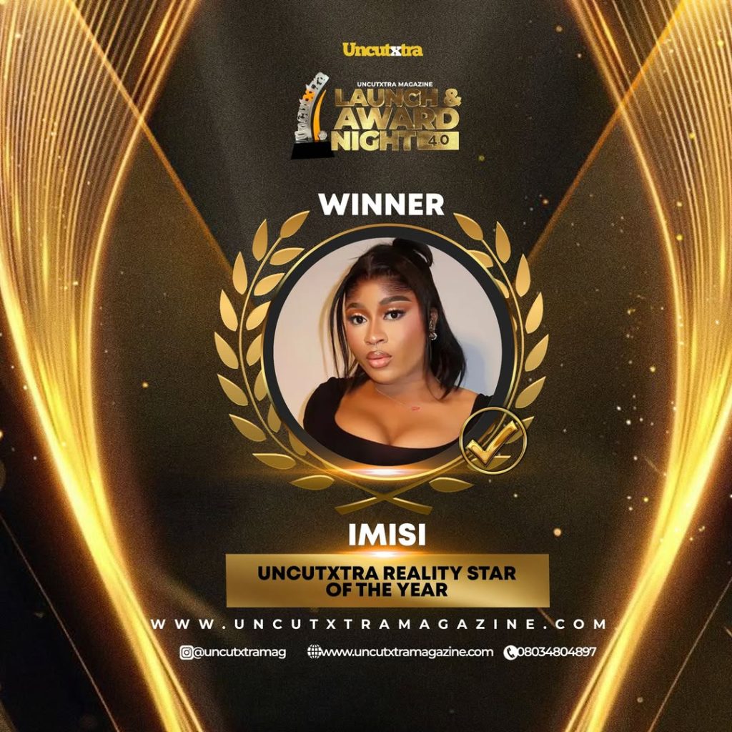 UNCUTXTRA REALITY STAR OF THE YEAR