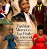Collage of celebrity fashion moments that broke the internet that defined the era