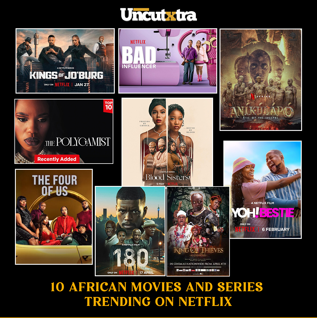 Top African movies and series trending on Netflix in 2026 Poster