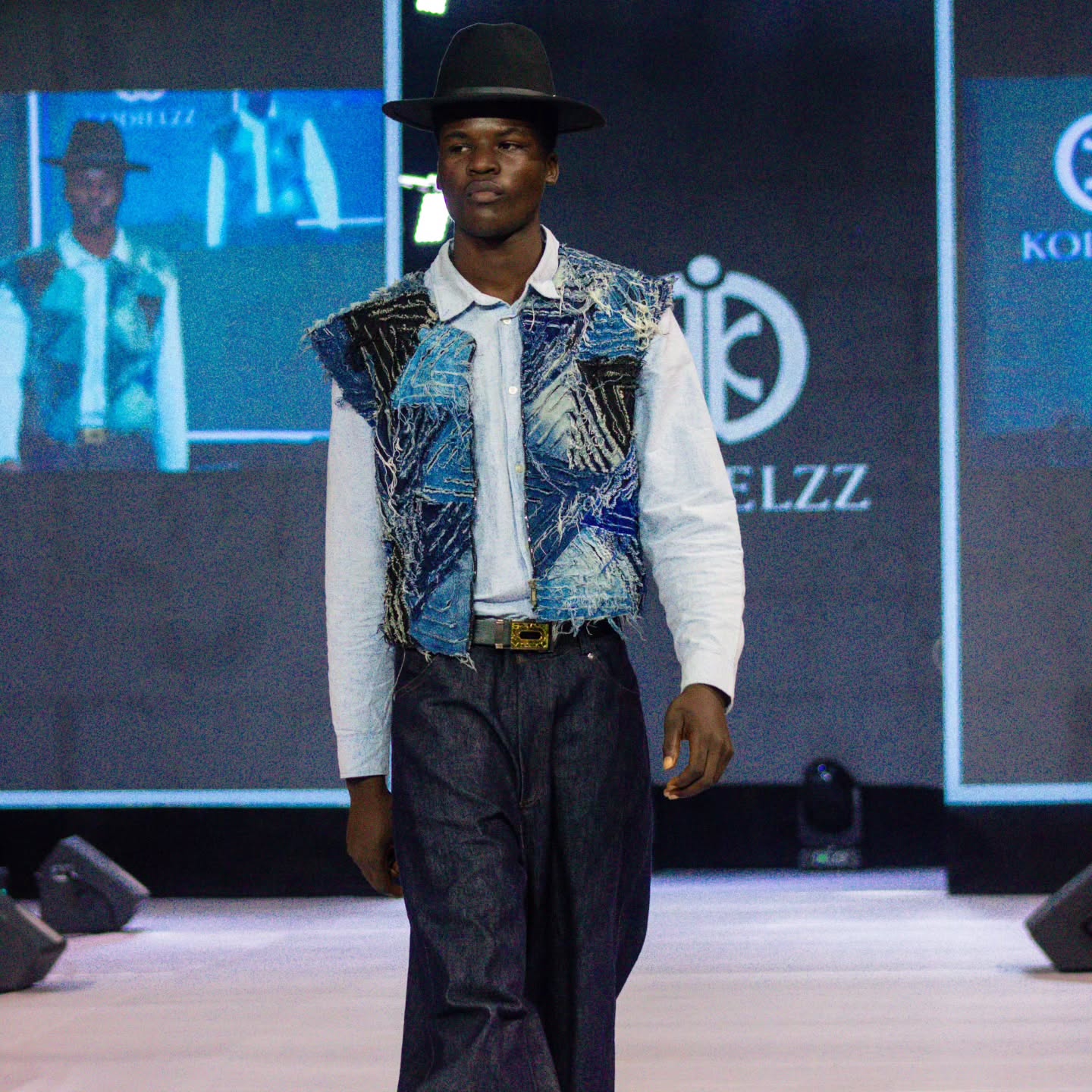 Kordeilzz model at Stitches Fashion show