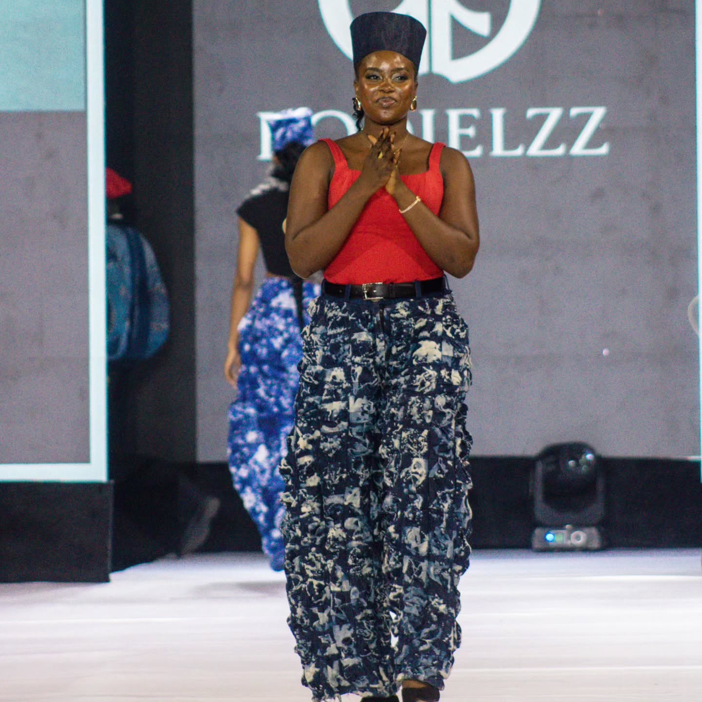 Kordeilzz model at Stitches Fashion show
