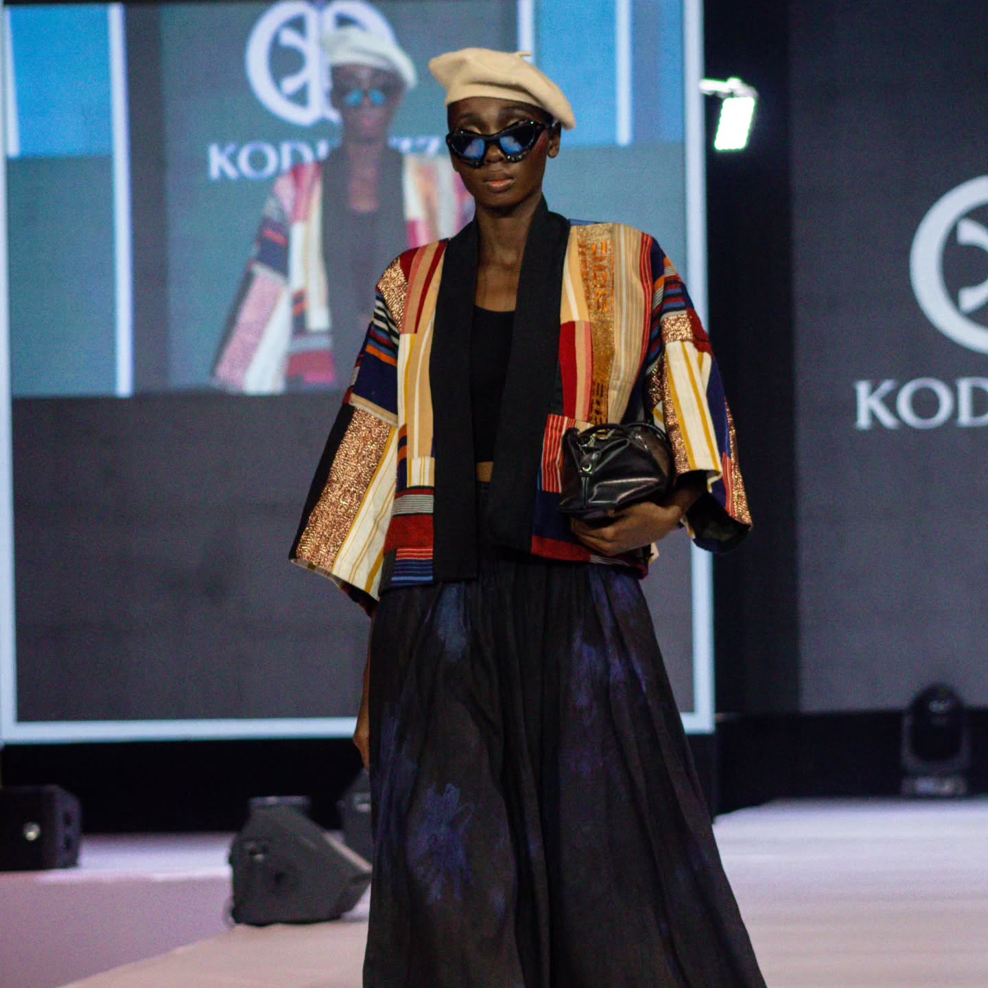 Kordeilzz model at Stitches Fashion show