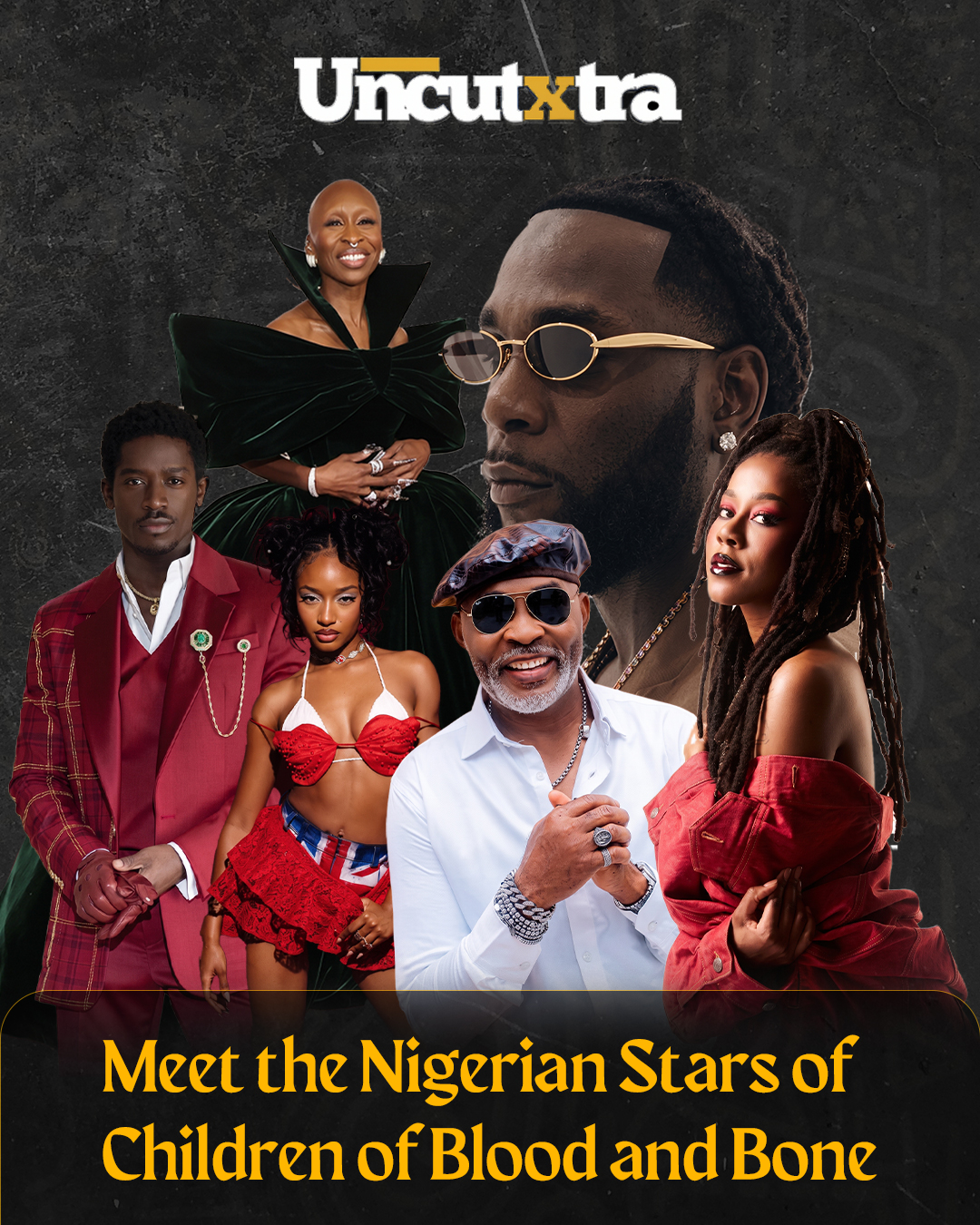 Nigerian cast in chidren of blood and bone