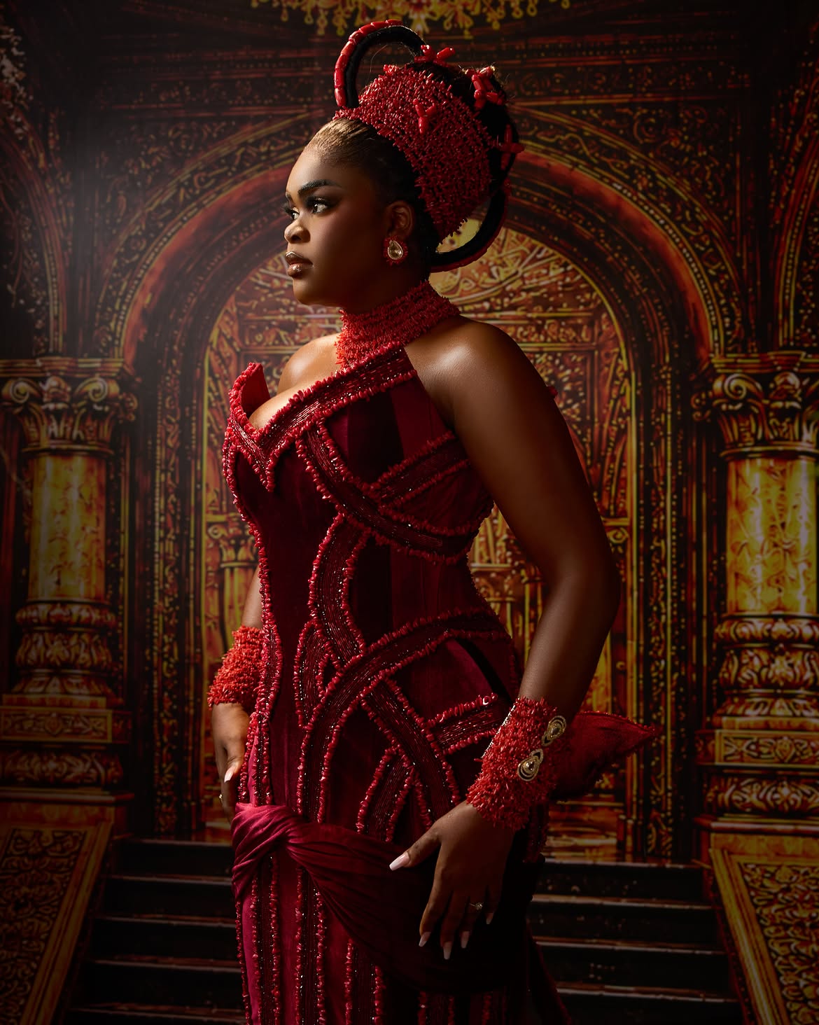 Jarvis's Edo wedding outfit