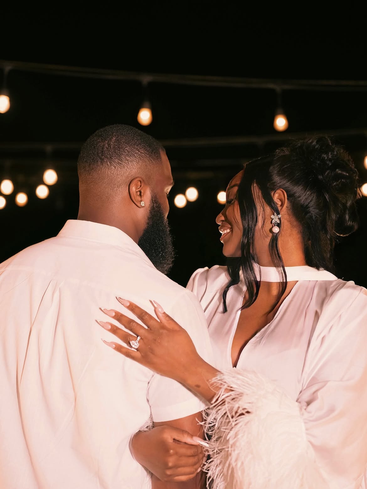 Meraiah Ekeinde and fiancee's engagement