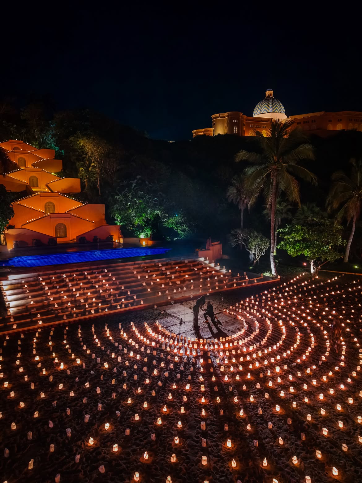 Michelle Adepoju and her fiancé's engagement
