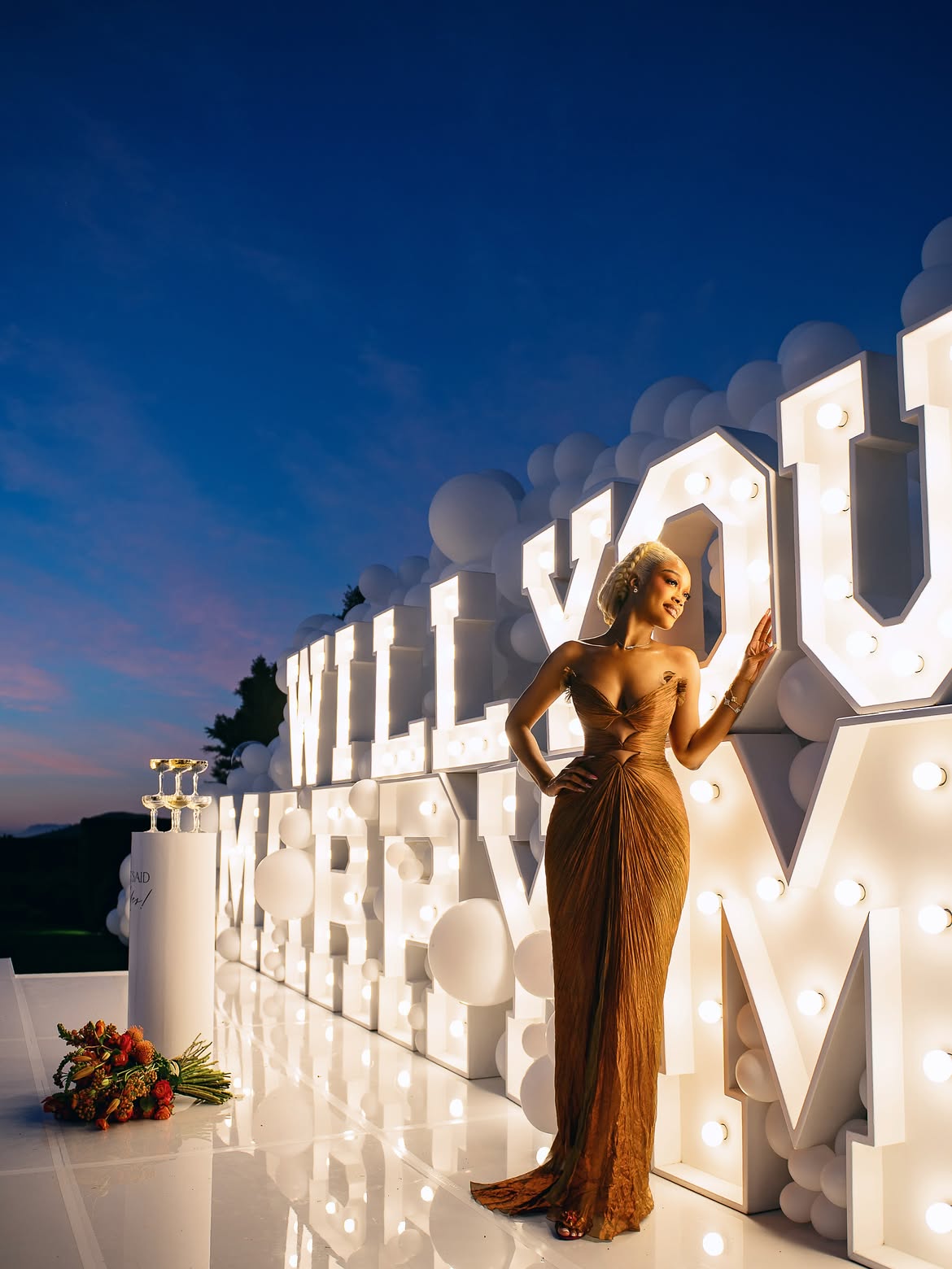 Diana Eneje and Pascal Godwin's Engagement