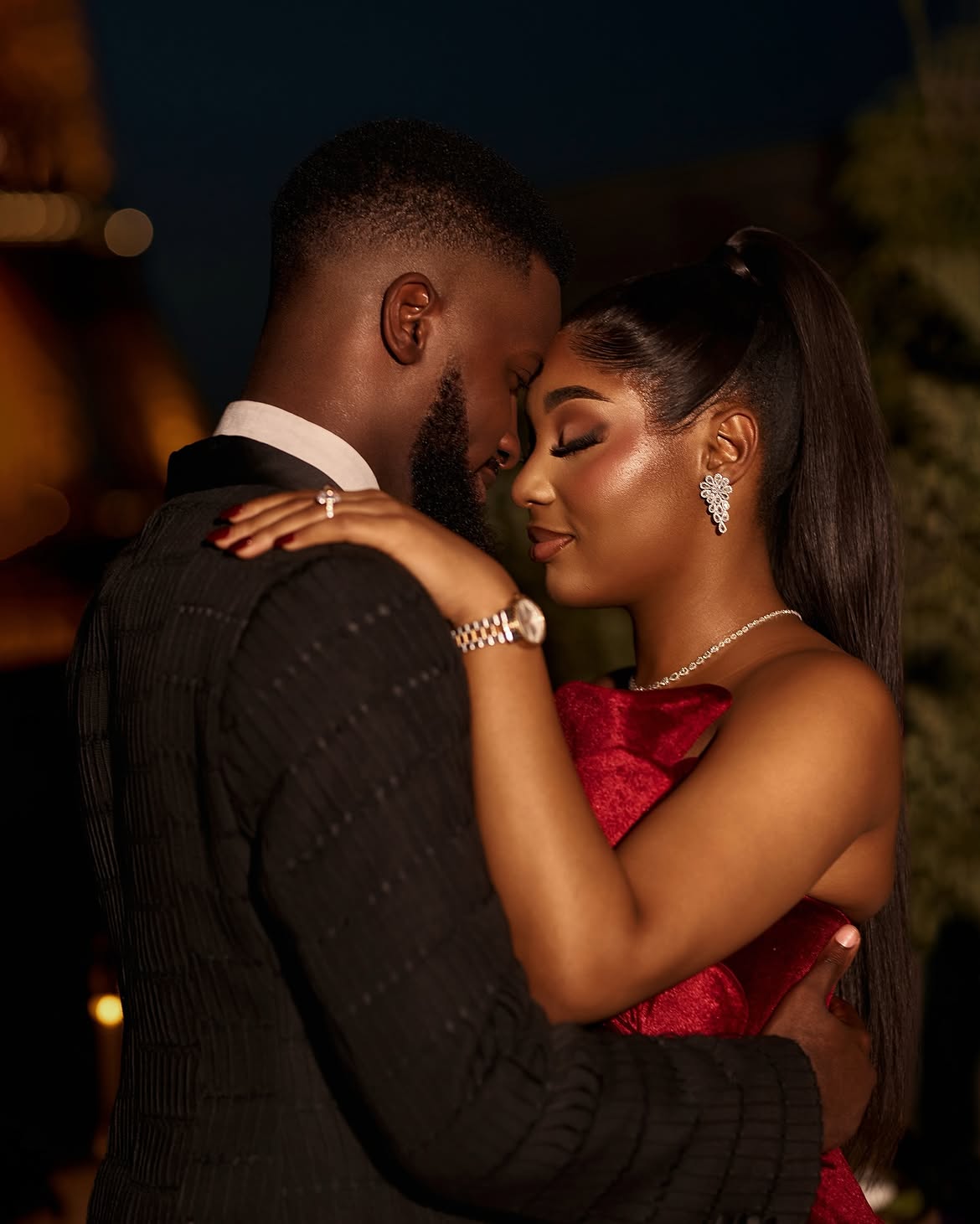 Akin Faminu and Kiky Festus's Engagement