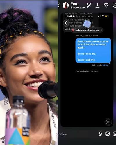 TOMI ADEYEMI WARNING AMANDA IN ATEXT