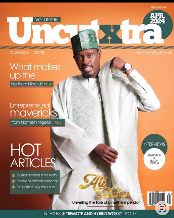 Ali Nuru in our 16th enterprenuer magazine edition