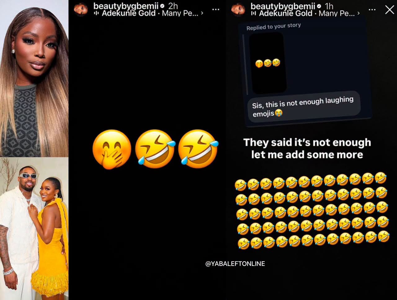 SHEGGZ EX LAUGHING AT SHEGGZ AND BELLA'S SITUATION
